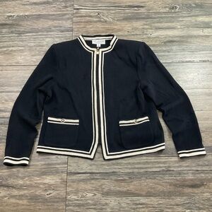 St John Collection Knit Jacket Womens Sz 12